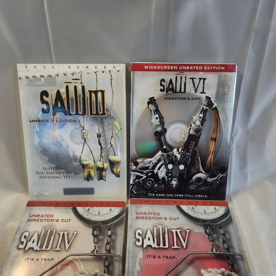 (SAW) DVD Lot Of 6 Foto 2 de 4