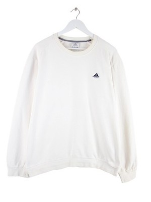 Adidas 00s Essentials Basic Sweater Weiß L Herren