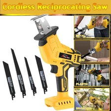 20V Cordless Reciprocating Saw For DeWalt Battery With 4 Blades