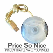 Apple M4848 Graphite Vintage iMac USB Mouse Hockey Puck Wired - Used (Grade B)