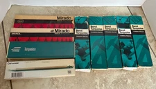 Vtg New Old Stock 78 Pencils Berol Turquoise/Eagle Turquoise/Col-erase/Mirado