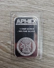 1 OZ APMEX SEALED BAR  .999 SILVER BAR