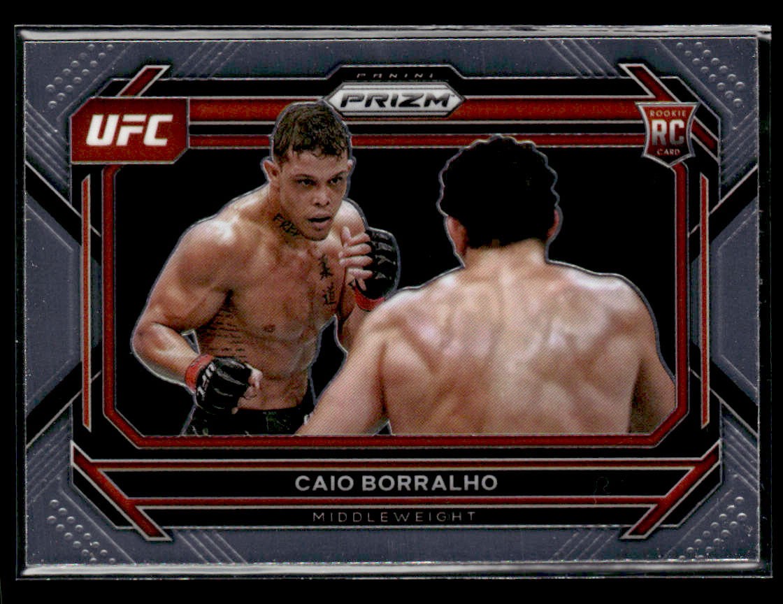 2023 Panini Prizm UFC Caio Borralho #68 Rookie