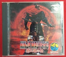 ADK Neo Geo CD Soft NINJA MASTER'S KIMAN NINHO CHO Used