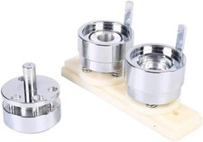 75MM 3 Inch Round Die Mould for DIY Button Badge Pin Making, ABS Slide Pin Set