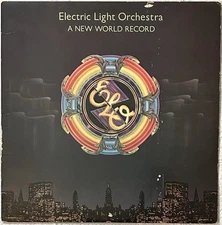 ELECTRIC LIGHT ORCHESTRA "A NEW WORLD RECORD" JET RECORDS ~ COVER VG+/VINYL VG++