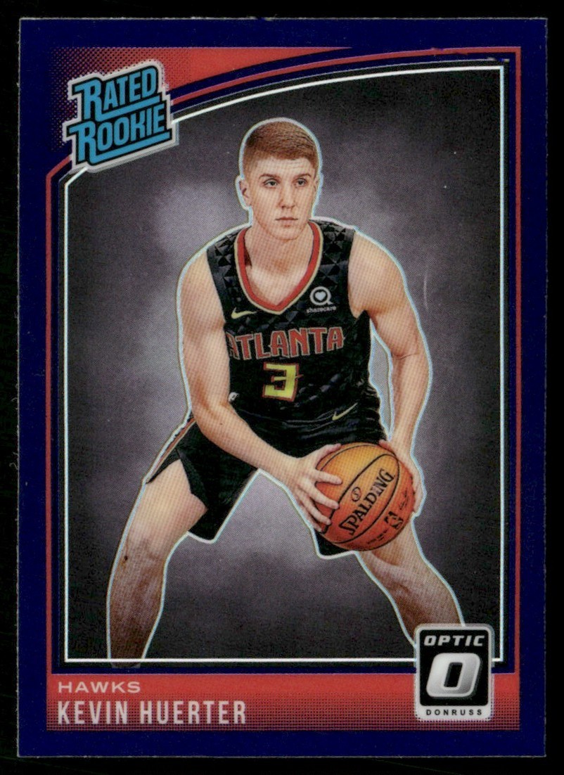 2018-19 Donruss Optic Purple Kevin Huerter Rookie #184 ES6
