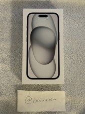 iPhone 15 Midnight 128GB BOX ONLY