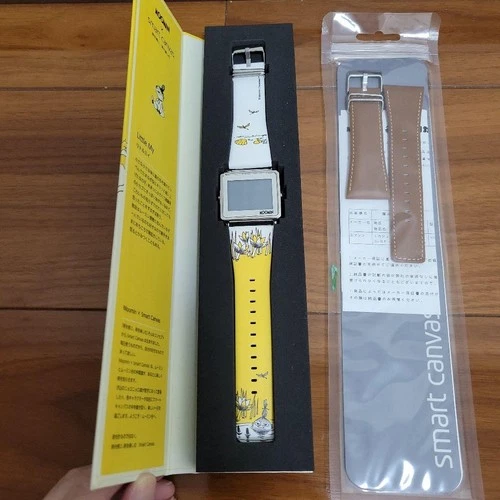 Reloj Epson Smart Canvas Moomin Little My Blanco con Caja, Correa Sin Usar - Imagen 1 de 3