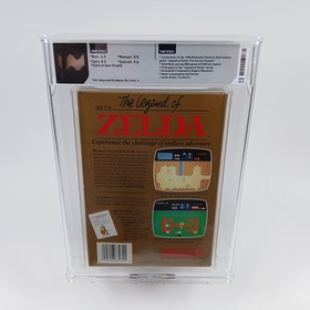 The Legend of Zelda NES (CIB) - Wata Graded 7.0 - Cassette Manual - FIRST PRINT!