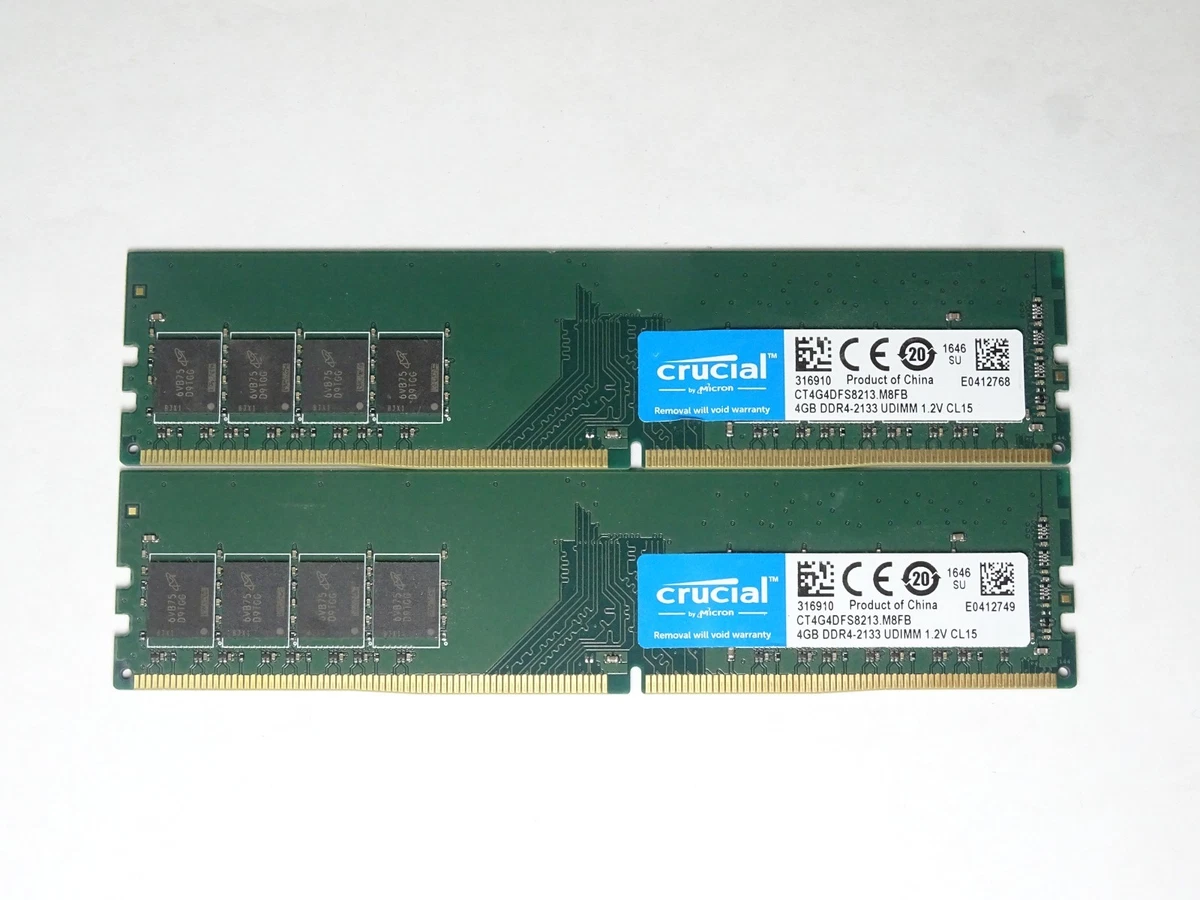 Crucial DDR4 SDRAM 8 GB Total Capacity Memory (RAM) for sale | eBay