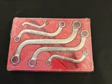 New Snap On 5 Pc 12-point Sae S-shaped Box Wrench Set 516-78 - Sbx605
