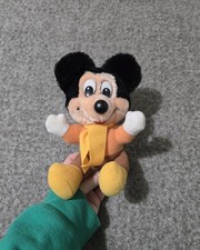 Vintage 1983 Mickey s Christmas Carol Mickey Mouse Plush Disney 8.5 In