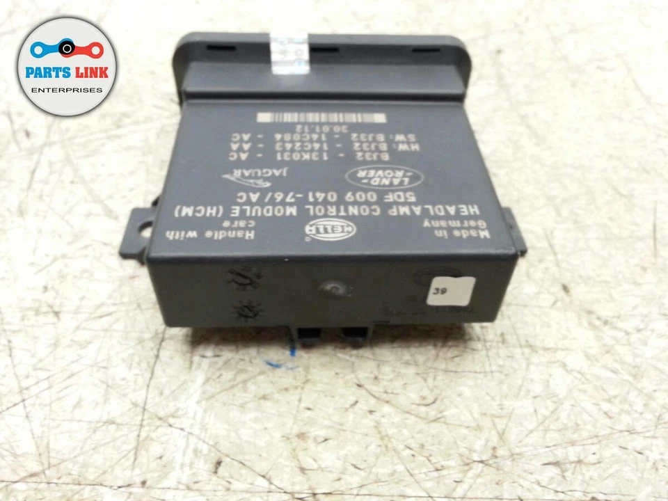 2012-2015 RANGE ROVER EVOQUE LIGHT CONTROL MODULE HEADLIGHT LAMP LEVEL LEVELING - Image 3 of 4
