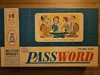 VTG Milton Bradley Password Volume Four Word Strategy Board Game 1964 Games 100
