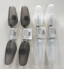 IKEA Omsorg Shoe Form 4 Pairs Clear/ Light Gray New 600.375.38