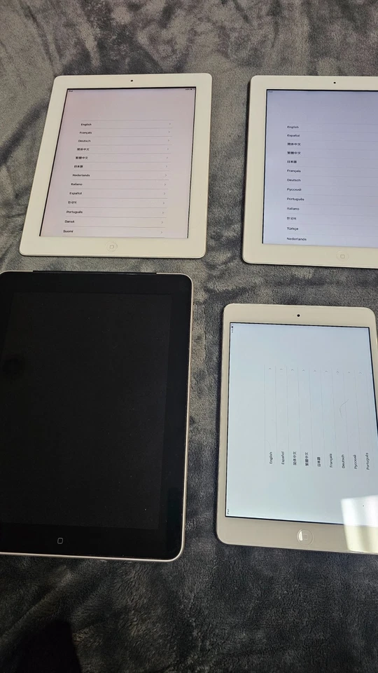 9 Apple iPads Bundle - iPad mini, mini 2, iPad (1st Gen), iPad 2 - *PARTS ONLY* - Image 4 of 4