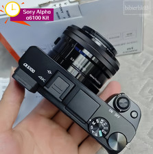 95 New Sony Alpha a6100 APS-C Mirrorless Digital Camera with 16-50mm Lens