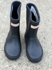 Hunter Waterproof Rain Boots Youth 6 Unisex Blue Rubber — photo 3