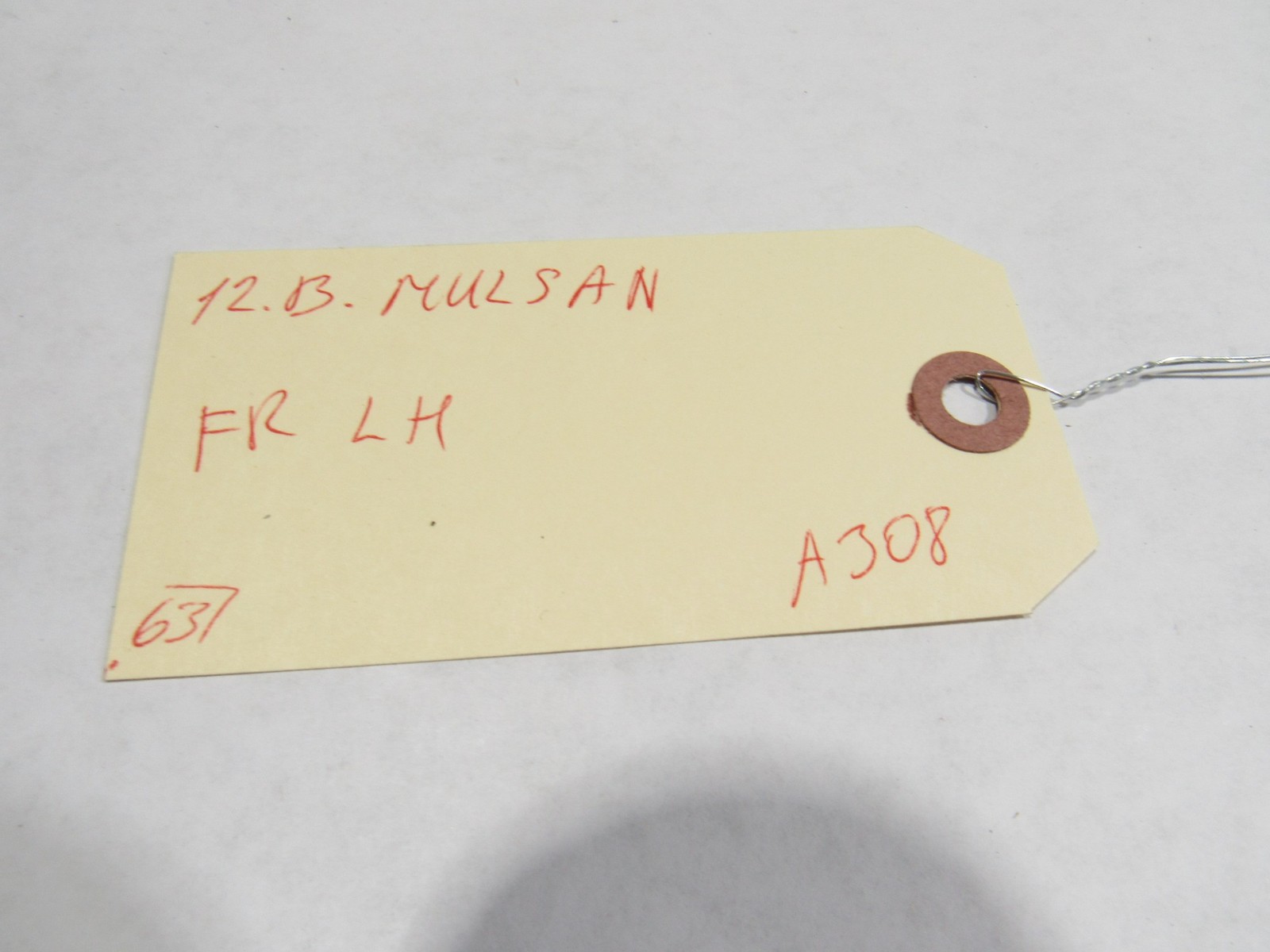 10-20 Bentley Mulsanne 2012 Emergency Transmission Stop Brake Cable @1