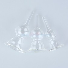 3 Pieces Breast Glass Cup Replacement Cup For Vacuum Breast Enlargement Machine