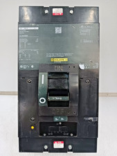 New Square D 400 Amp Circuit Breaker 3 Pole 600 VAC / 250 VDC 30kA LAL36400MB