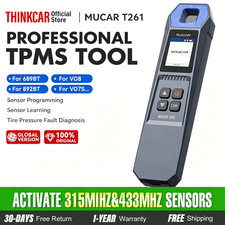 MUCAR T261 TPMS Programming Tool Sensor Relearn Activator For 892BT VO8 VO7S VO7