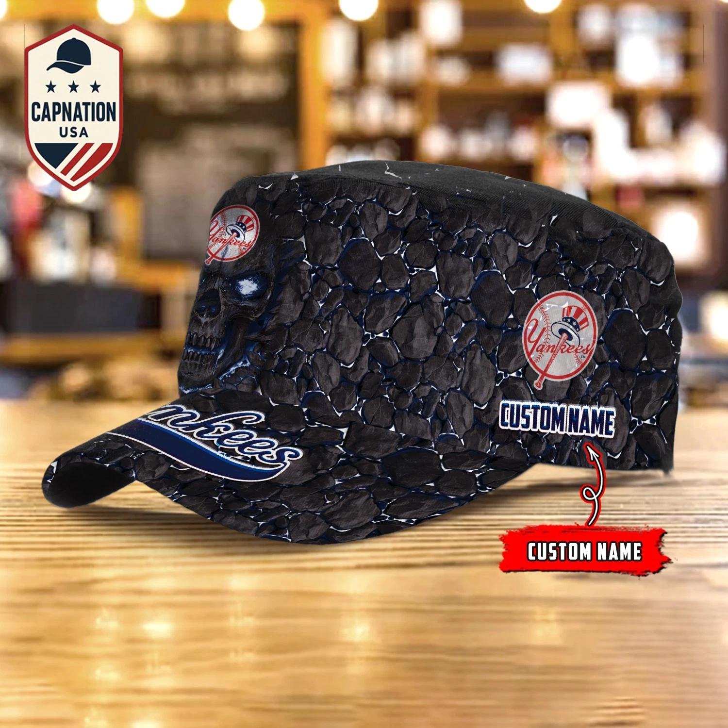 New-York-Yankees Military Cap