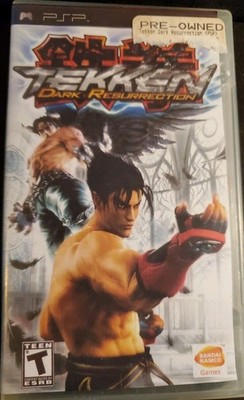 Tekken: Dark Resurrection (Sony PSP, 2006). Cover Art Is NOT Original. 