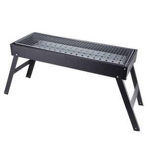 BBQ Grill pliant léger Portable Barbecue de charbon Grill pour la maison HLF