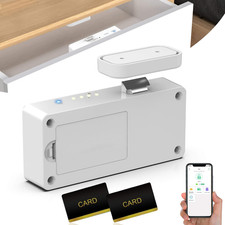 Smart Cabinet Lock, Hidden No Drill Adhesive Magnetic Baby Proofing Child Proof