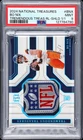 2024 NATIONAL TREASURES TREMENDOUS TREASURES RELICS SHIELD 1/1 BO NIX 1/1 PSA 9
