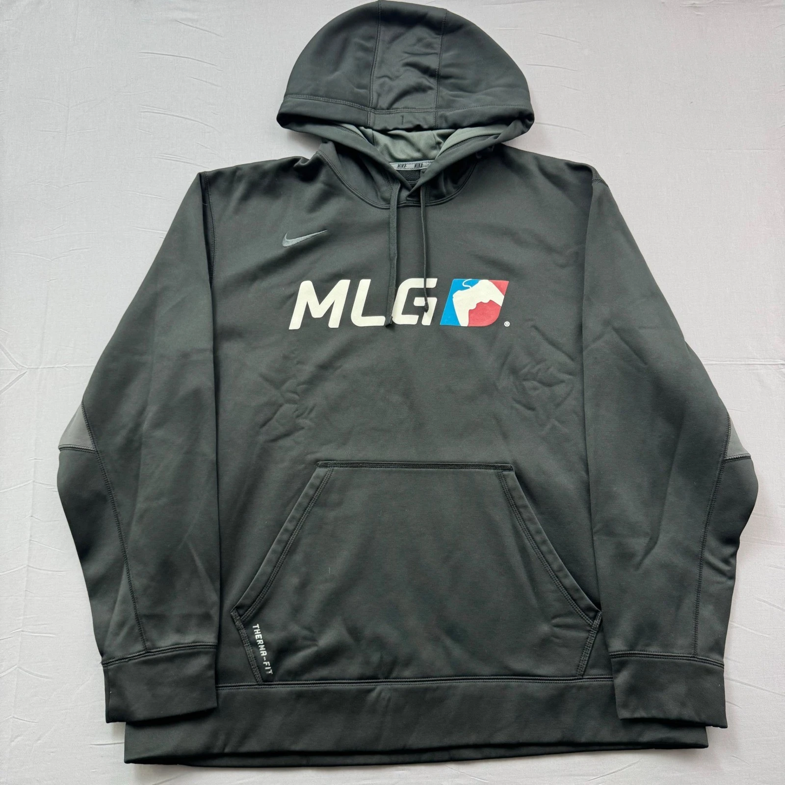 Nike MLG Major League Gaming Therma-FIT Hoodie Black XXL Gaming Sweatshirt