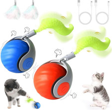 NEW Speedy Tail 2.0, Speedy Tail Cat Toy, Interactive Cat Toy for Indoor 2pcs