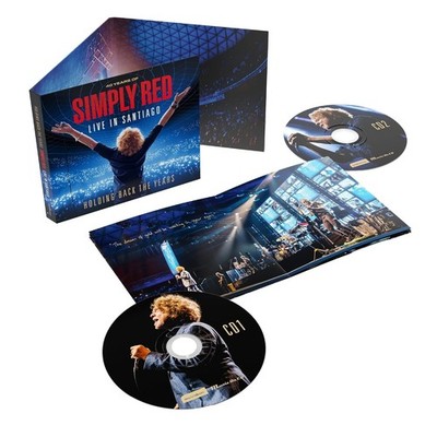 SIMPLY RED  Holding Back The Years: 40 Years - Live In Santiago  CD  NEU & OVP