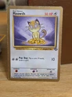 1999 Pokemon MEOWTH Jungle GOLD BORDER PROMO Fruit Roll Up Edition Card 56/64