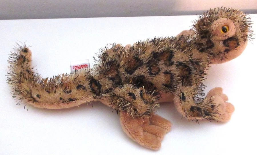 Ganz Webkinz Leopard Lizard Plush 13" Stuffed Animal Toy #HM198 NO CODE - Image 2 of 3