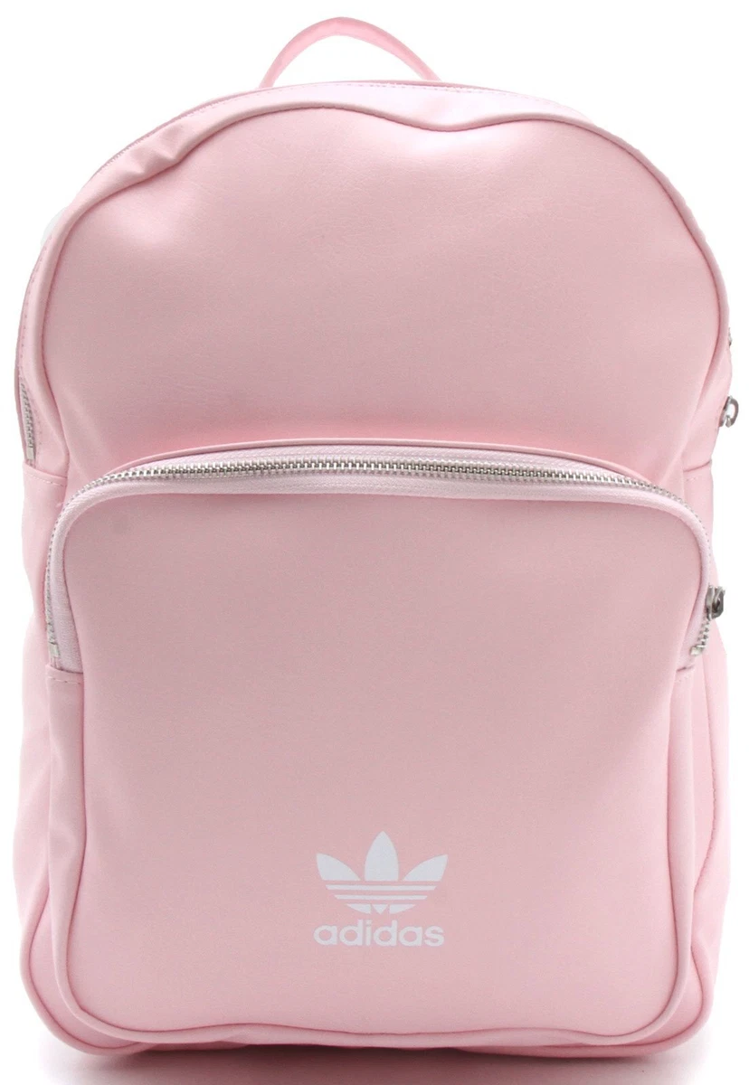 Pink adidas deals trefoil backpack