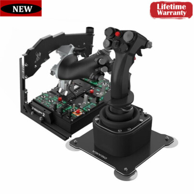 WINWING Orion 2 HOTAS F16EX Desktop Flight Joystick w/Spring & Vibration Module