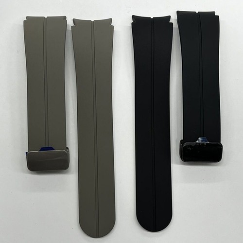 Strap Genuine New Black Gray Watchband M/L Repair Part for Samsung