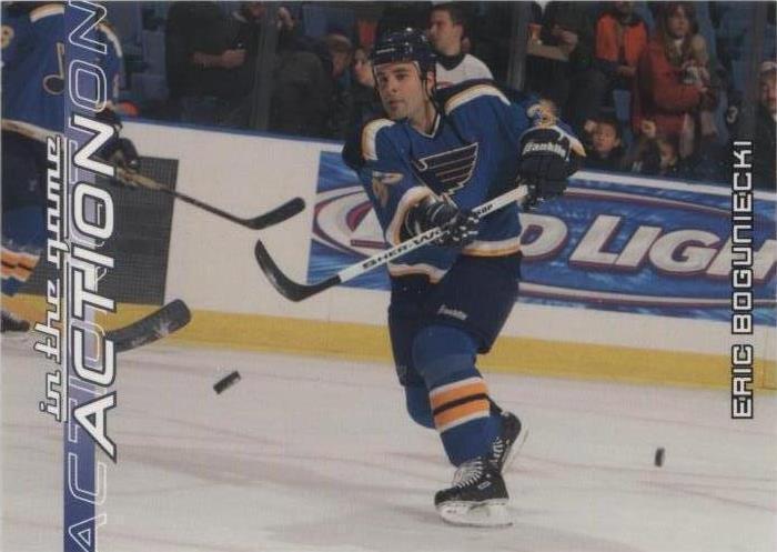 2003-04 In the Game Action - Eric Boguniecki #543 - 1 of 1
