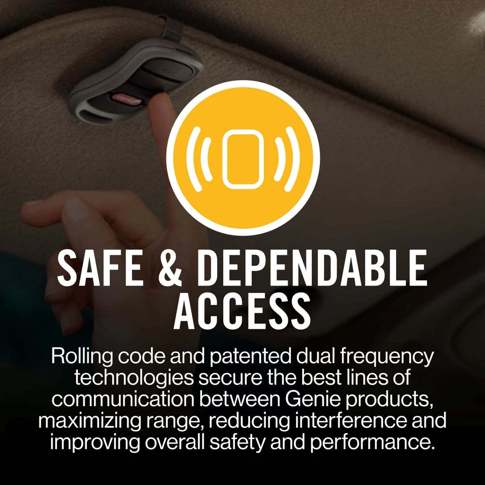 Genie 2035-TKV Chain Drive 550- Model ½ HPc Garage Door Opener - Image 4 of 4