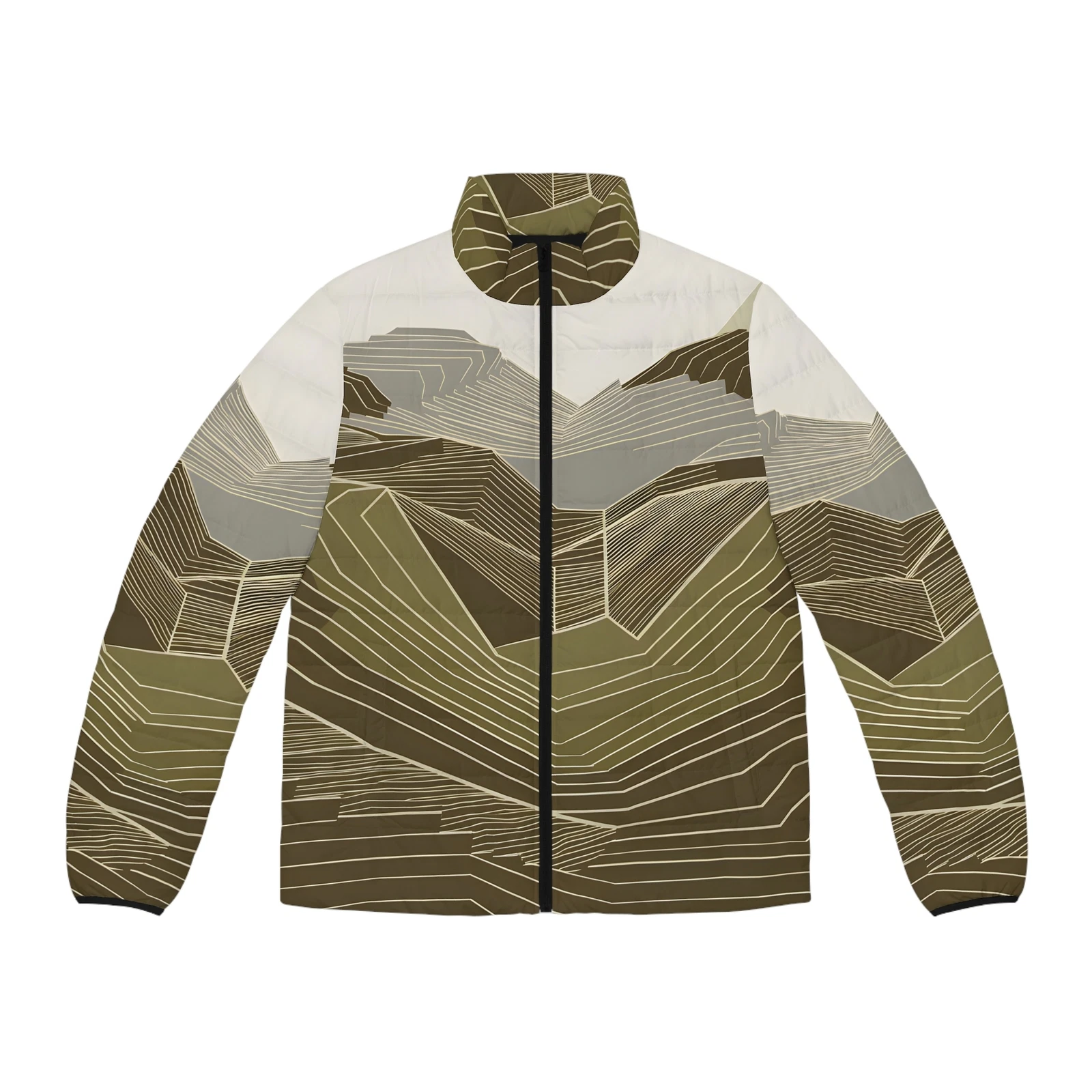 Terrain Inspired Unique Design Puffer Jacket for Outdoor Adventures Warmth Coat
Opens in a new windo