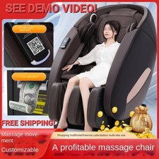 Money Operated Zero Gravity Full Body Massage Chair Commercial Use Vending