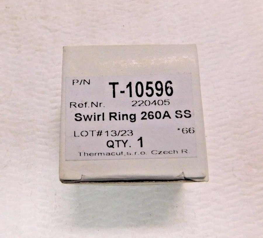 Thermacut Swirl Ring 260A Stainless Steel 220405 Lot of 3 T-10596