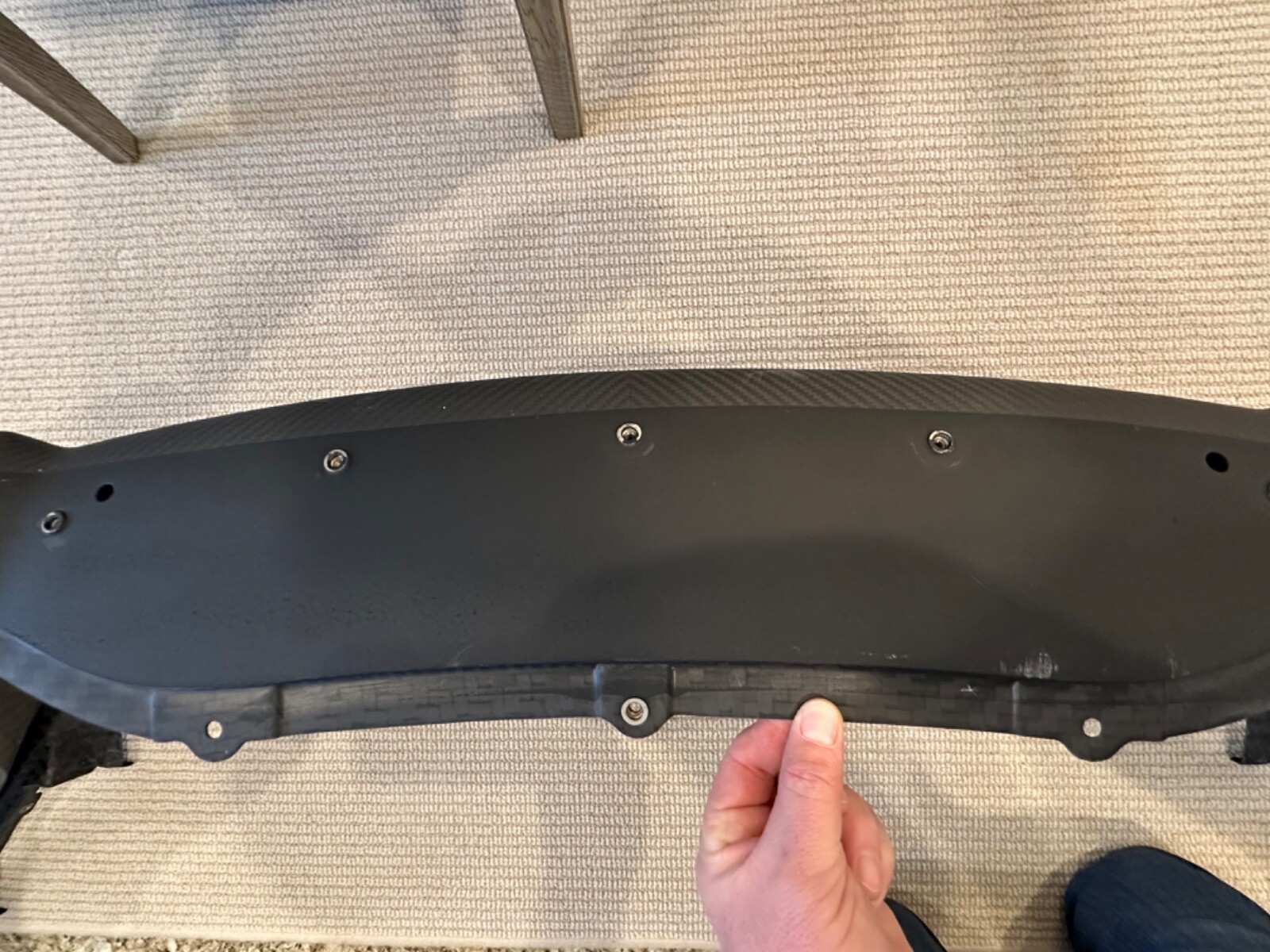 McLaren 675LT front spoiler