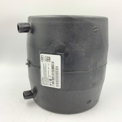 GF Piping Systems 360000939 6'' EF Coupling Black HDPE
