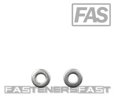 (100) M3 DIN125A Stainless Steel Flat Washer 3mm DIN 125 A2 (QTY:100 Pieces)