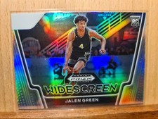 Jalen Green #7 2021 Prizm Draft Picks Widescreen SILVER PRIZM Rookie  E0108A
