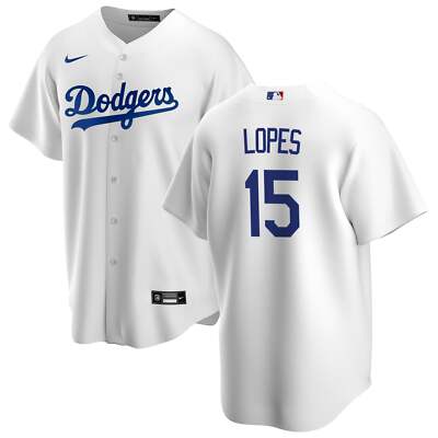 Dodgers ユニフォーム 15 Los Angeles Dodgers Davey Lopes #15 Nike White 2025 Official MLB